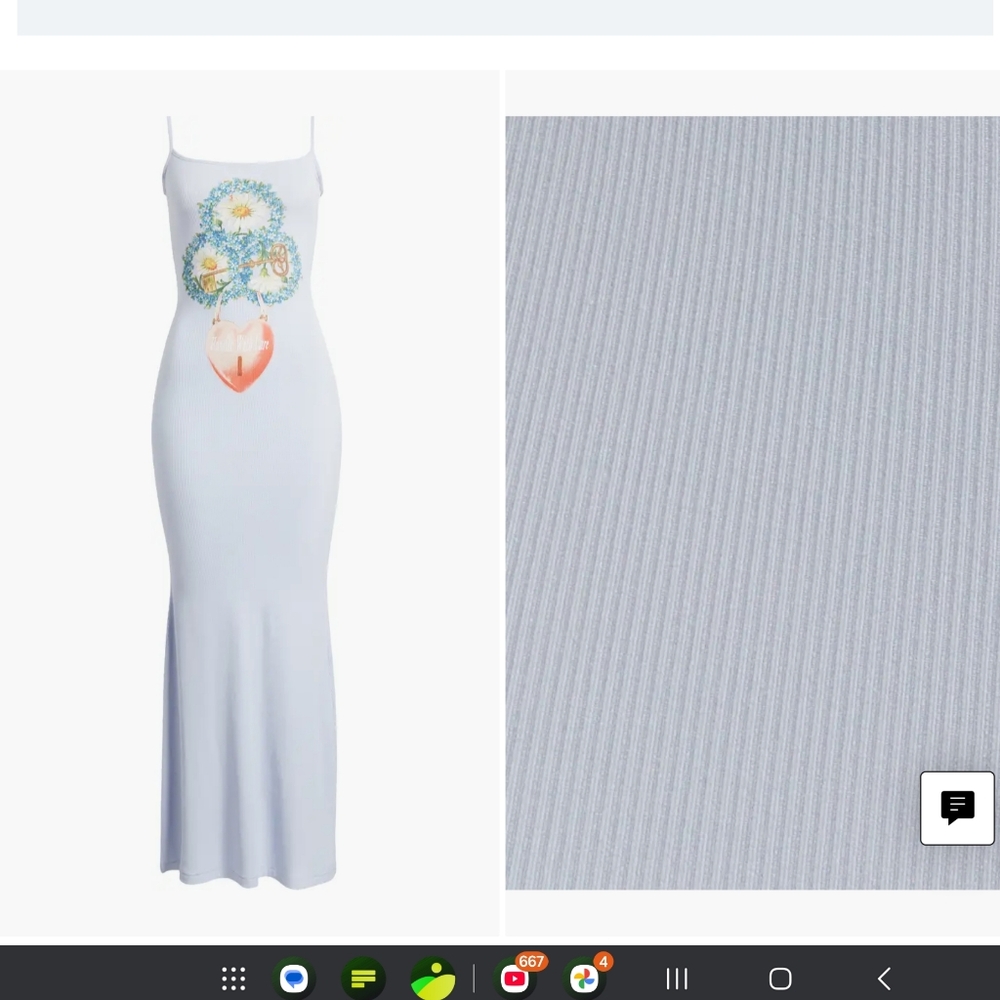 Ribbed knit dress